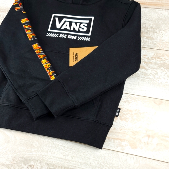 Vans Digi Flames Hoodie Little Kids - Picture 3 of 7